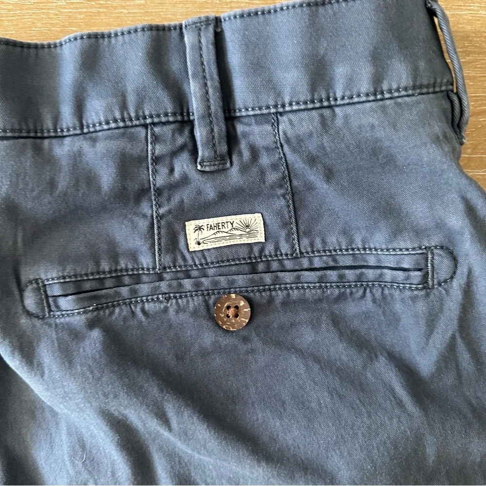 Faherty Blue Shorts